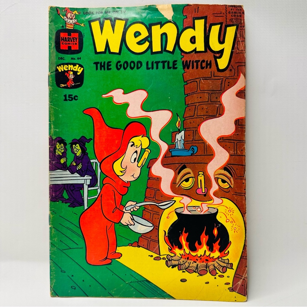 Wendy The Good Little Witch Harvey Comics #64 Dec. 70’ VTG Collectible
